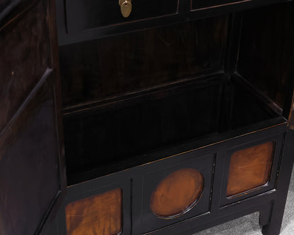 Two-Piece Asian Inspired Cabinet