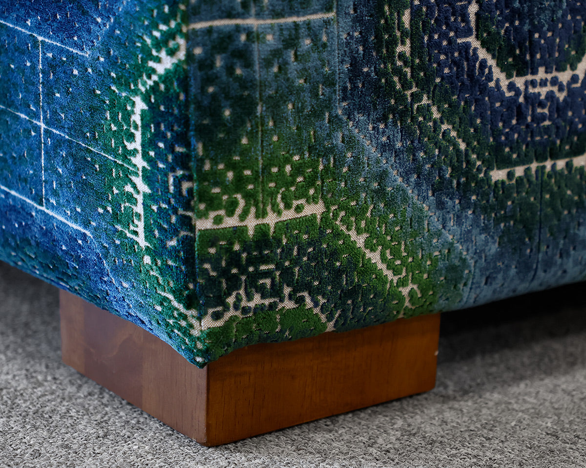 Custom Upholstered Storage Ottoman