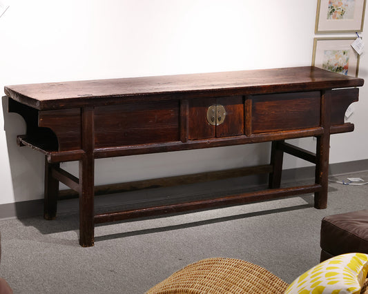 Vintage Asian Inspired Alter Table Console