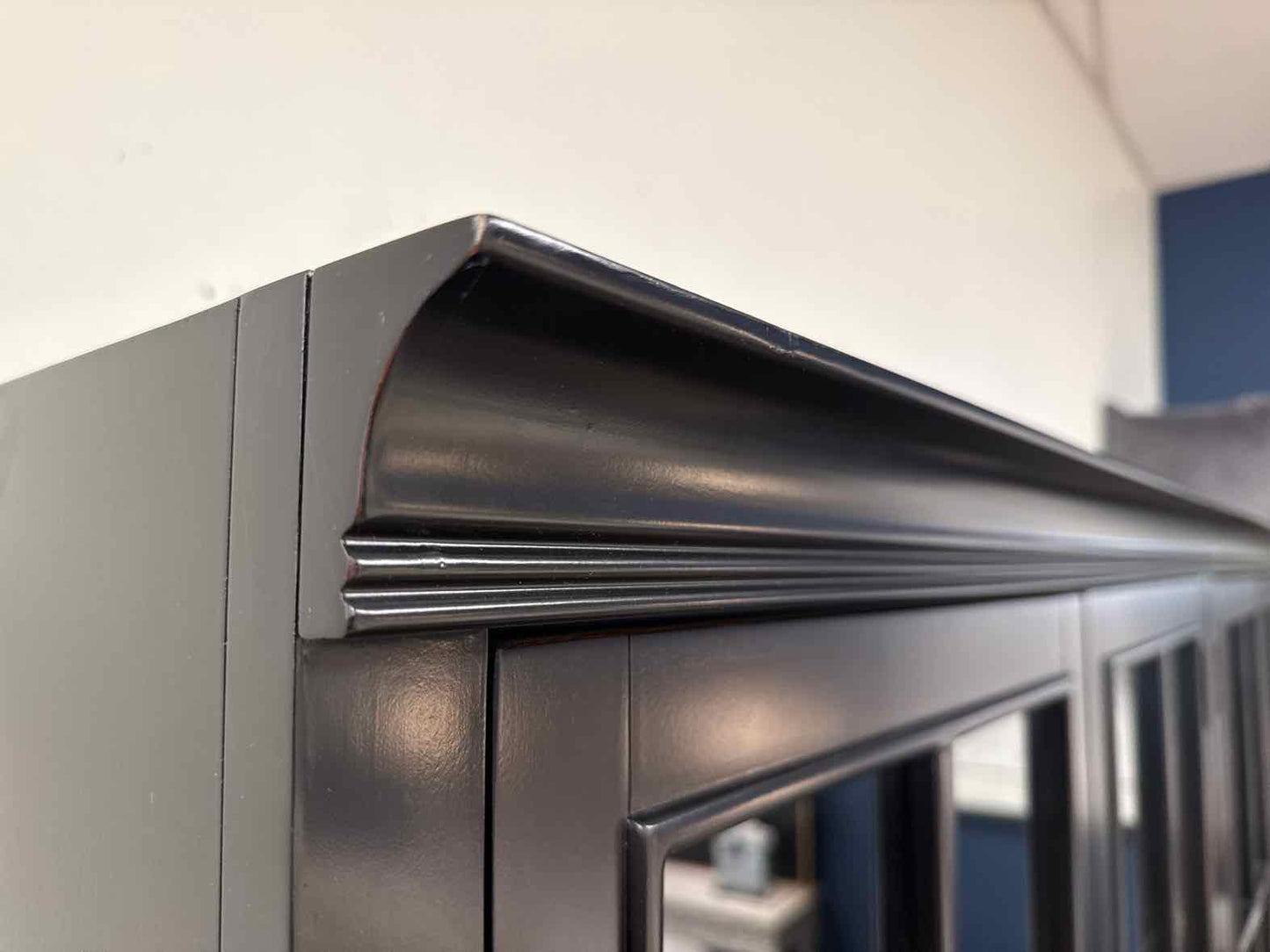 Pottery Barn Black China Cabinet