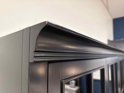 Pottery Barn Black China Cabinet