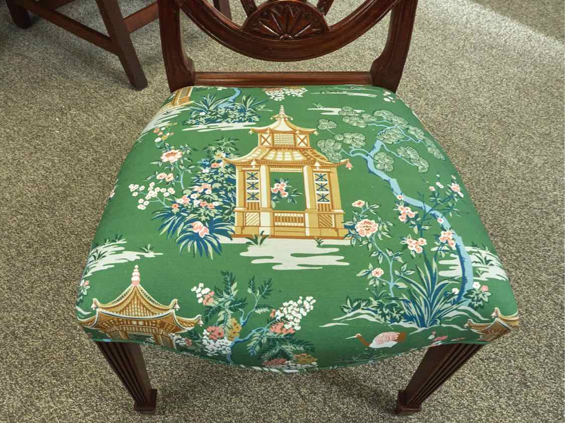 Set of Six Baker Mahogany Dining Chairs