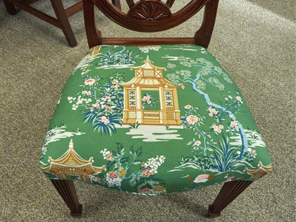 Set of Six Baker Mahogany Dining Chairs