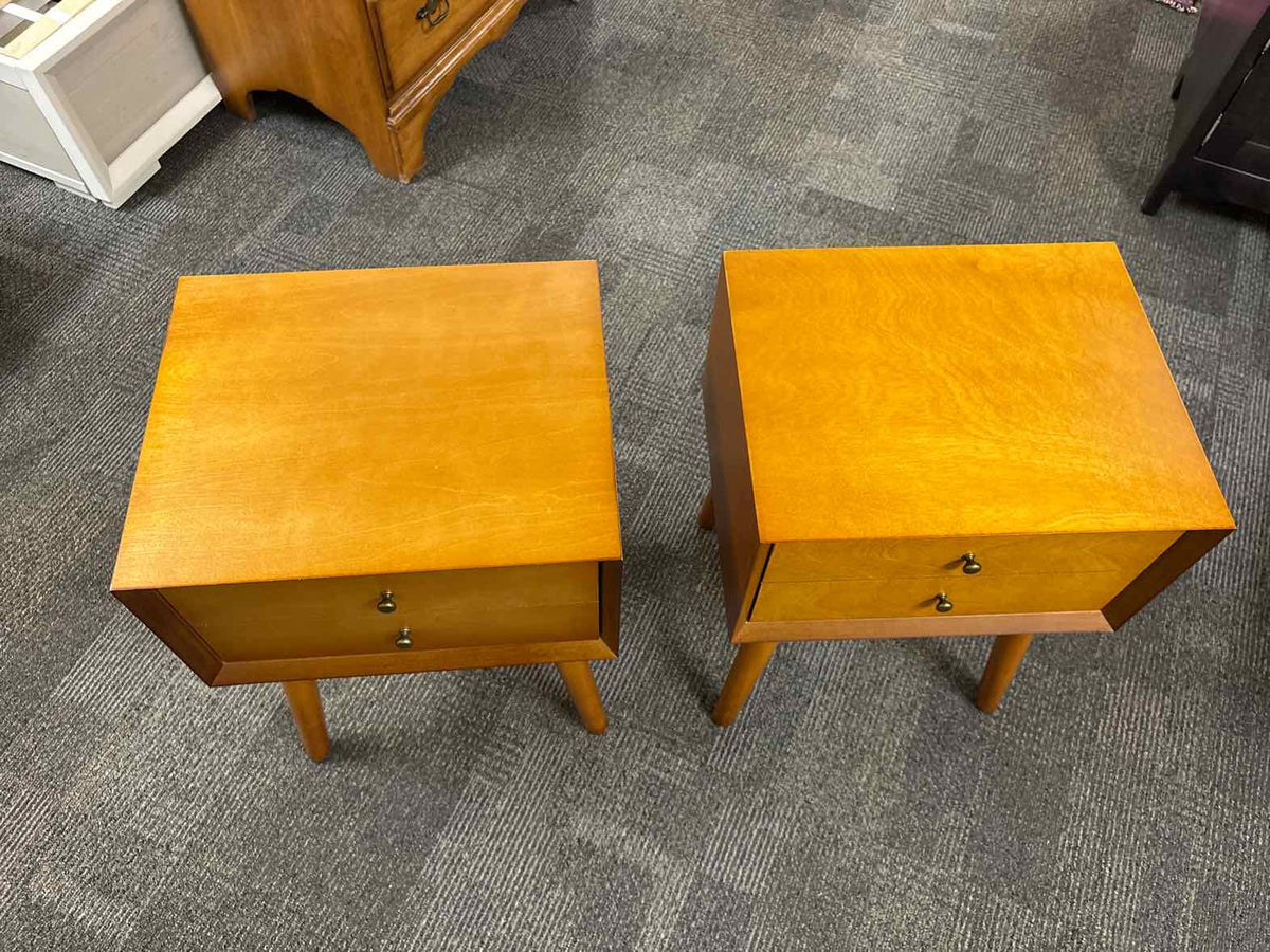 Pair of Crosley 'Landon' MCM Nightstands