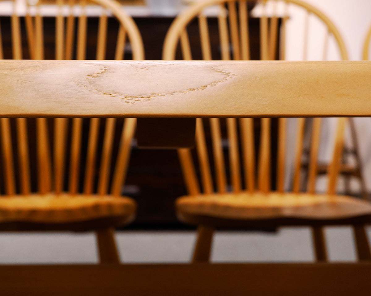 Pompanoosuc Mills Live Edge Table and Chair Set