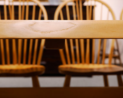 Pompanoosuc Mills Live Edge Table and Chair Set