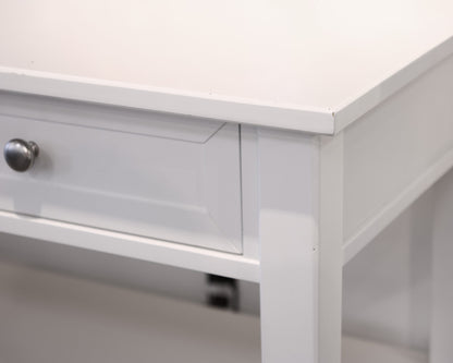 PB Kids 2-Drawer Console with Shelves in White
