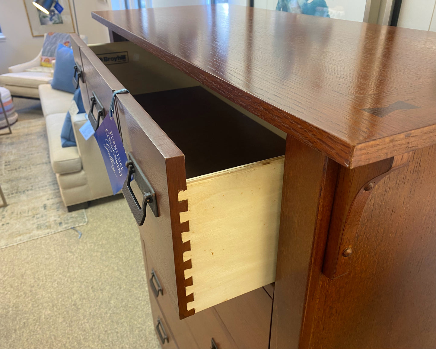 Broyhill Mission Style Cherry Chest