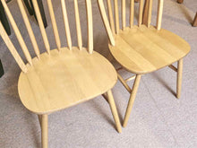 Set of Maple Windsor Style Dining Chairs