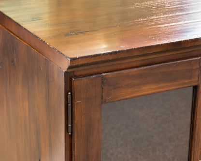 Rustic Four Door Media Furniture