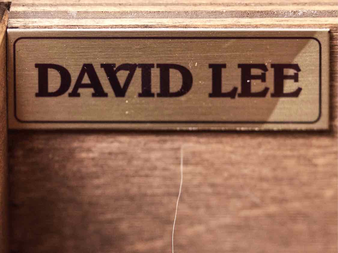 David Lee  Sage Green Finish 3 Drawer & Lower Shelf Console