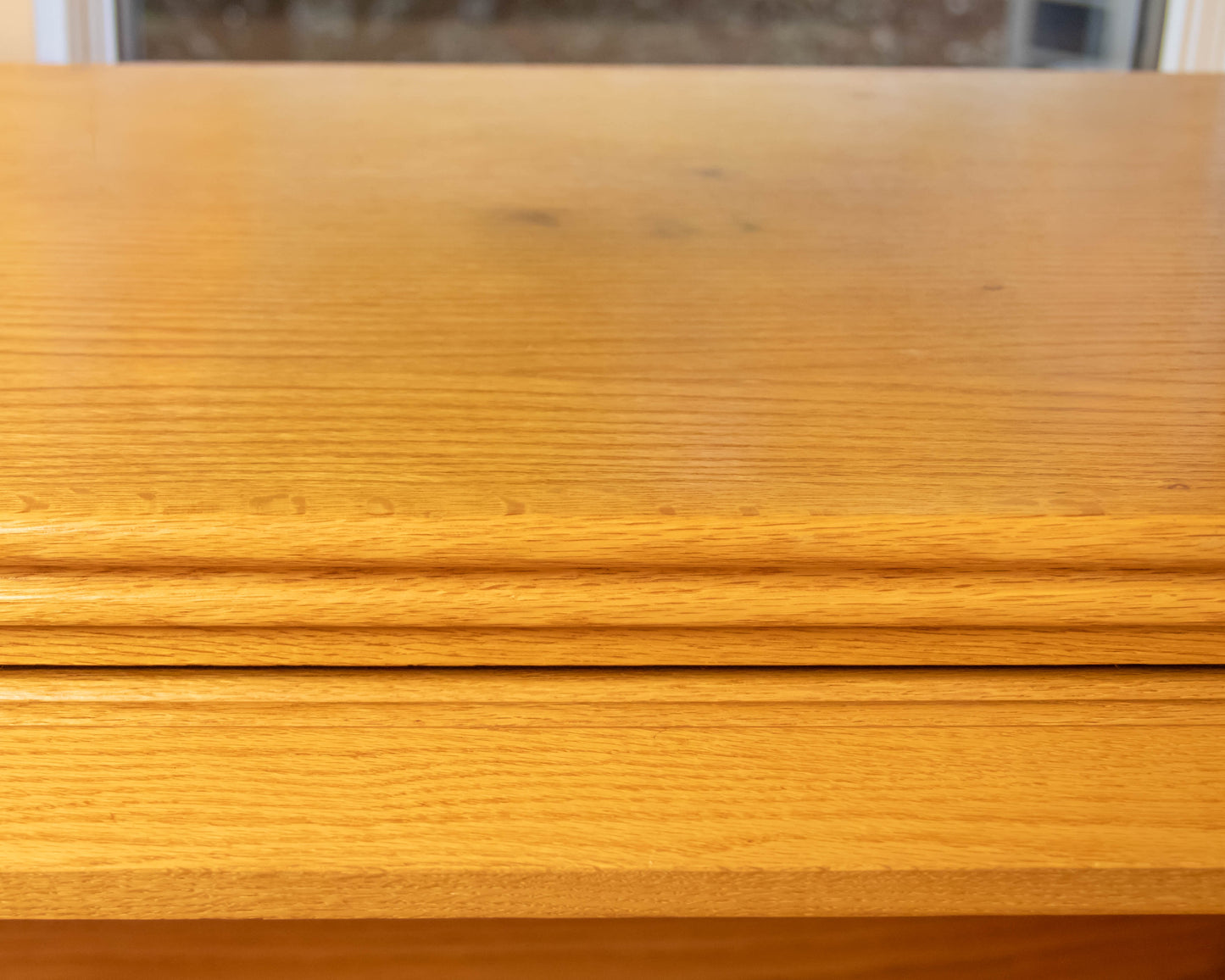 Golden Oak Roll-Top Desk