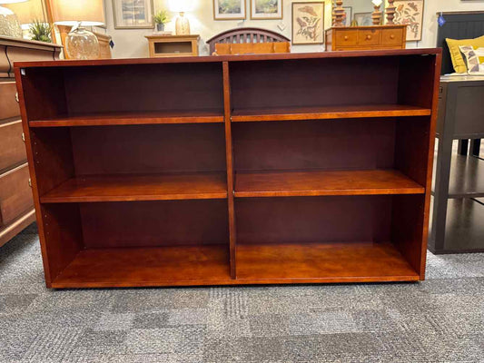 Cherry 6-Shelf Bookcase