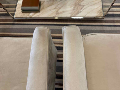 Pair of Pottery Barn 'Marcel' Arm Chairs
