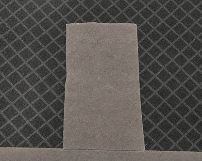 Room & Board Plush Microfiber Track Arm Sectional In Soft Grey