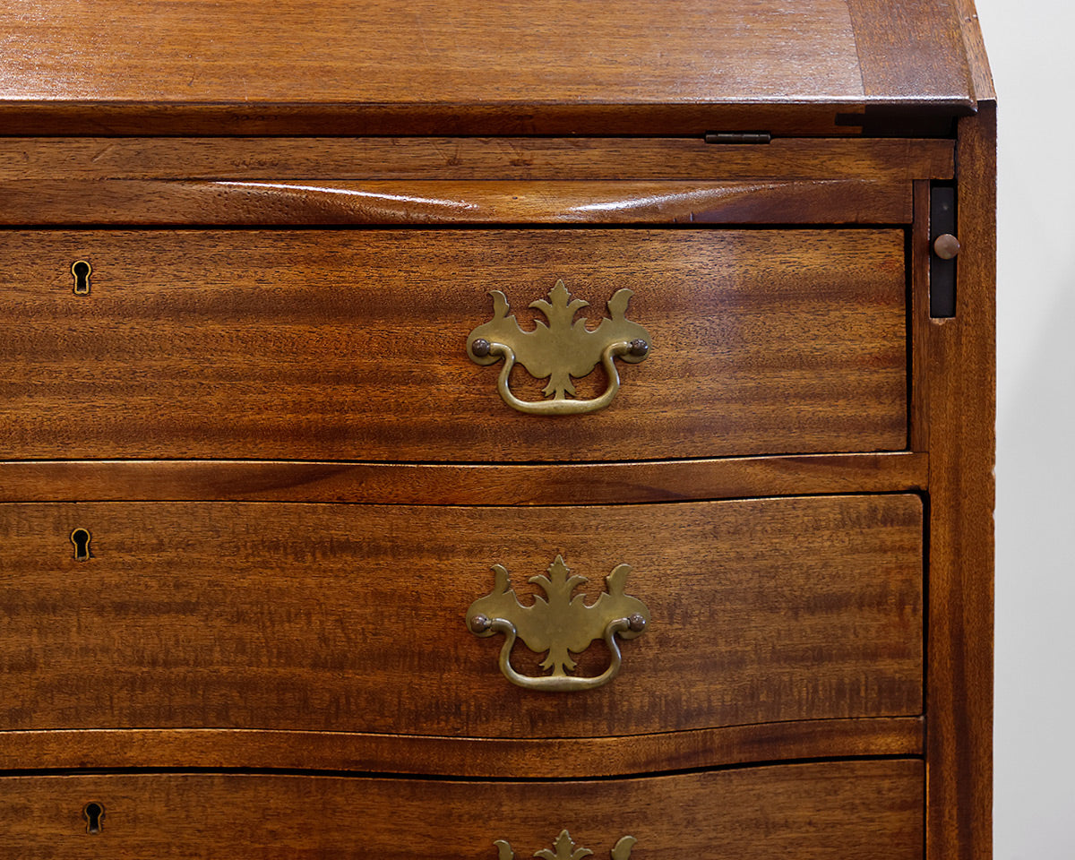 Mahogany antique secretary desk