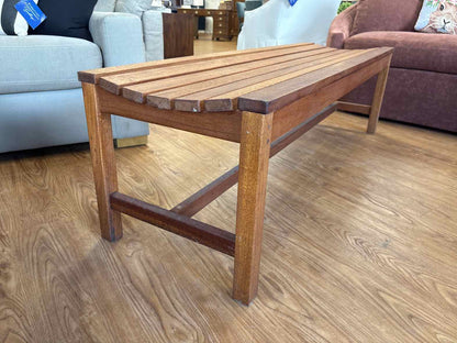 Seasons Four Curved Wooden Bench