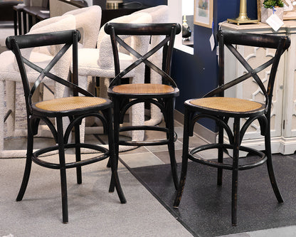 Set of 3 Arhaus 'Cadence' Counter Stools
