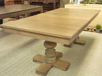 Gat Creek "Gretta" Maple Double Pedestal Dining Table