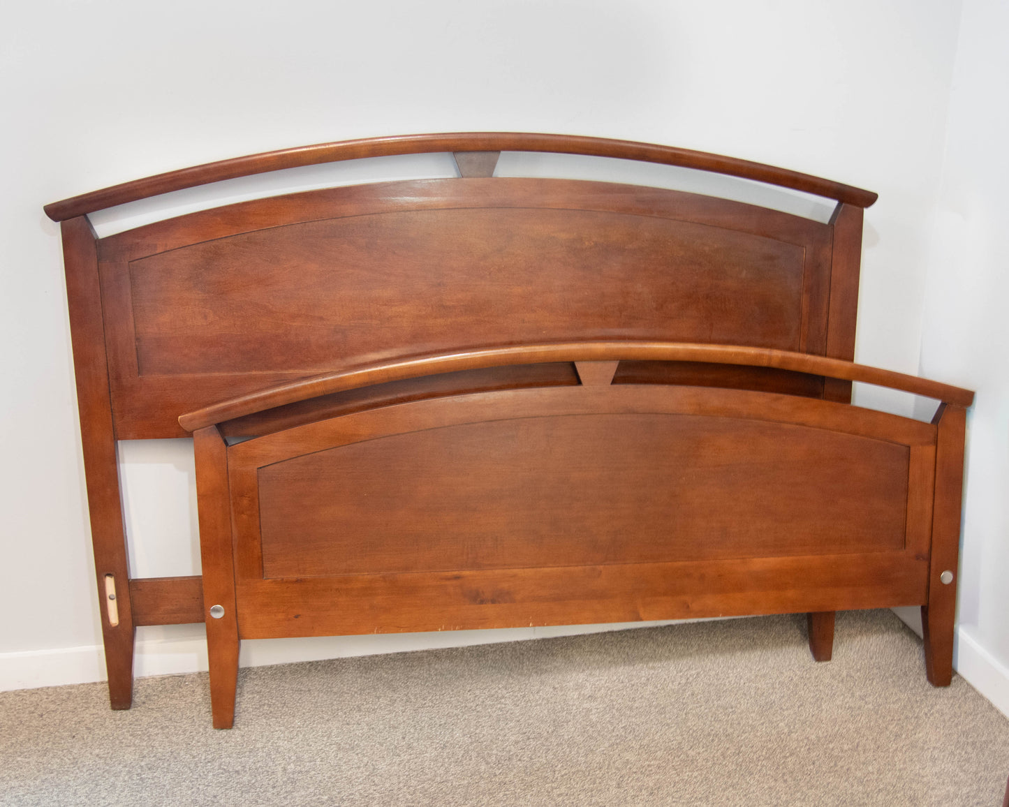 Ethan Allen Cherry  Queen Bed