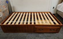 PB Kids Wooden Platform Storage Twin Bed