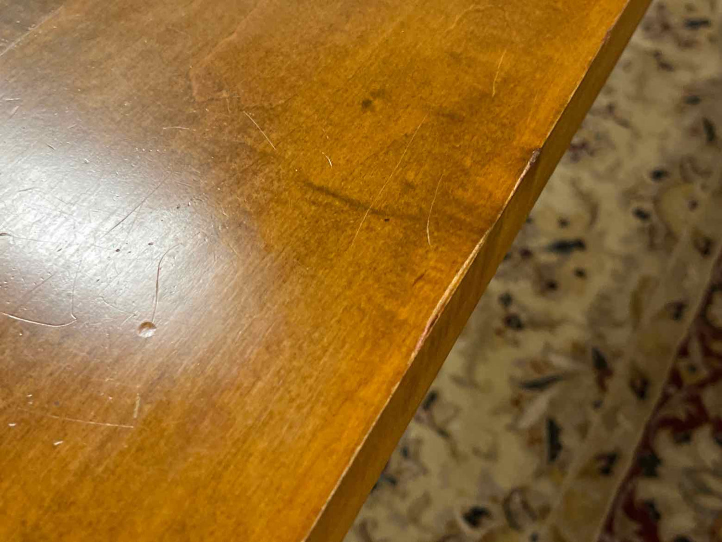 Maple Waterfall Cocktail Table