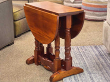 Cherry Drop Leaf Small Accent Table