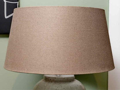 White Ceramic  Table Lamp with Shade