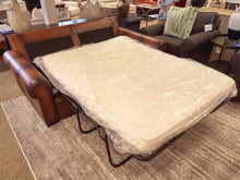 Pottery Barn 'Turner' Leather Full Size Sleeper