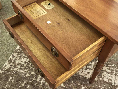 Pair of Vintage 1950's Stickley 'Cherry Valley' Side Tables