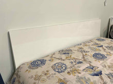 White Platform King Bed