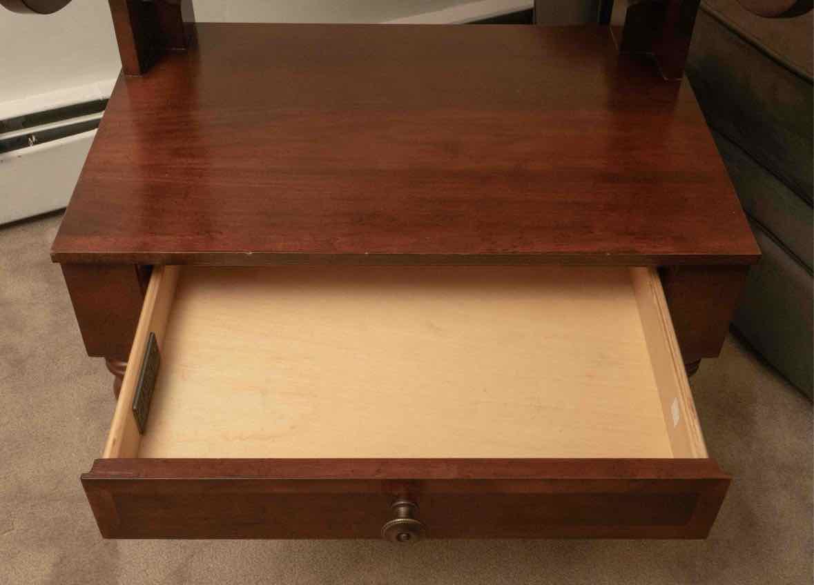 Lane Furniture 'Country Living' Cherry 2 Tier 1 Drawer Wash Stand Accent Table