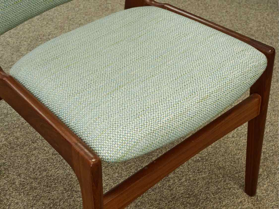 Set of Vintage MCM Walnut Dining Chairs