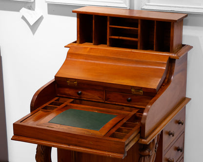Antique Davenport Captain's Desk