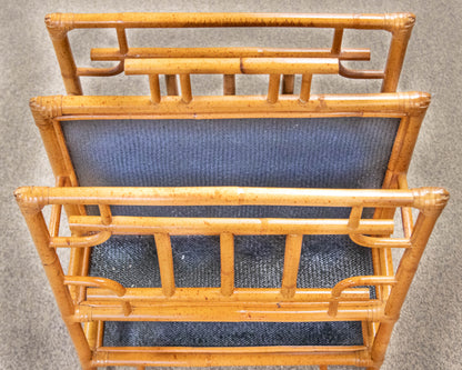 Faux Bamboo Magazine/Newspaper Rack