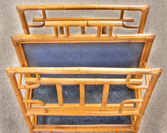 Faux Bamboo Magazine/Newspaper Rack