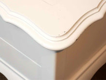 Pair of Side Tables in Arctic White Finish