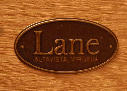 Lane Tiger Maple 2 Drawer File Cabinet (missing hanging rods)