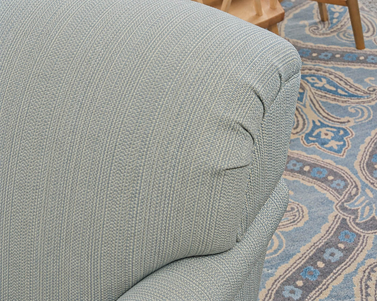 Pair of Kravet English Roll Arm Chairs