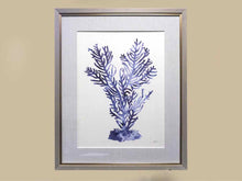 'Shibori Coral Framed Print' 1