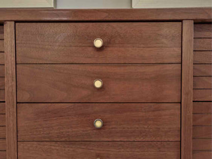 RWay Light Cherry MCM Nine Drawer Dresser