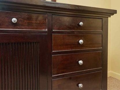 Ligna Espresso Finish 9 Drawer  Dresser