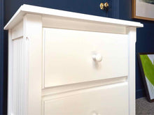 Pair of Maine Woodworks White Nightstands