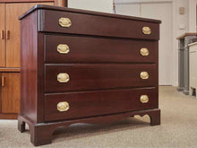 Solid Cherry Four Drawer Chest