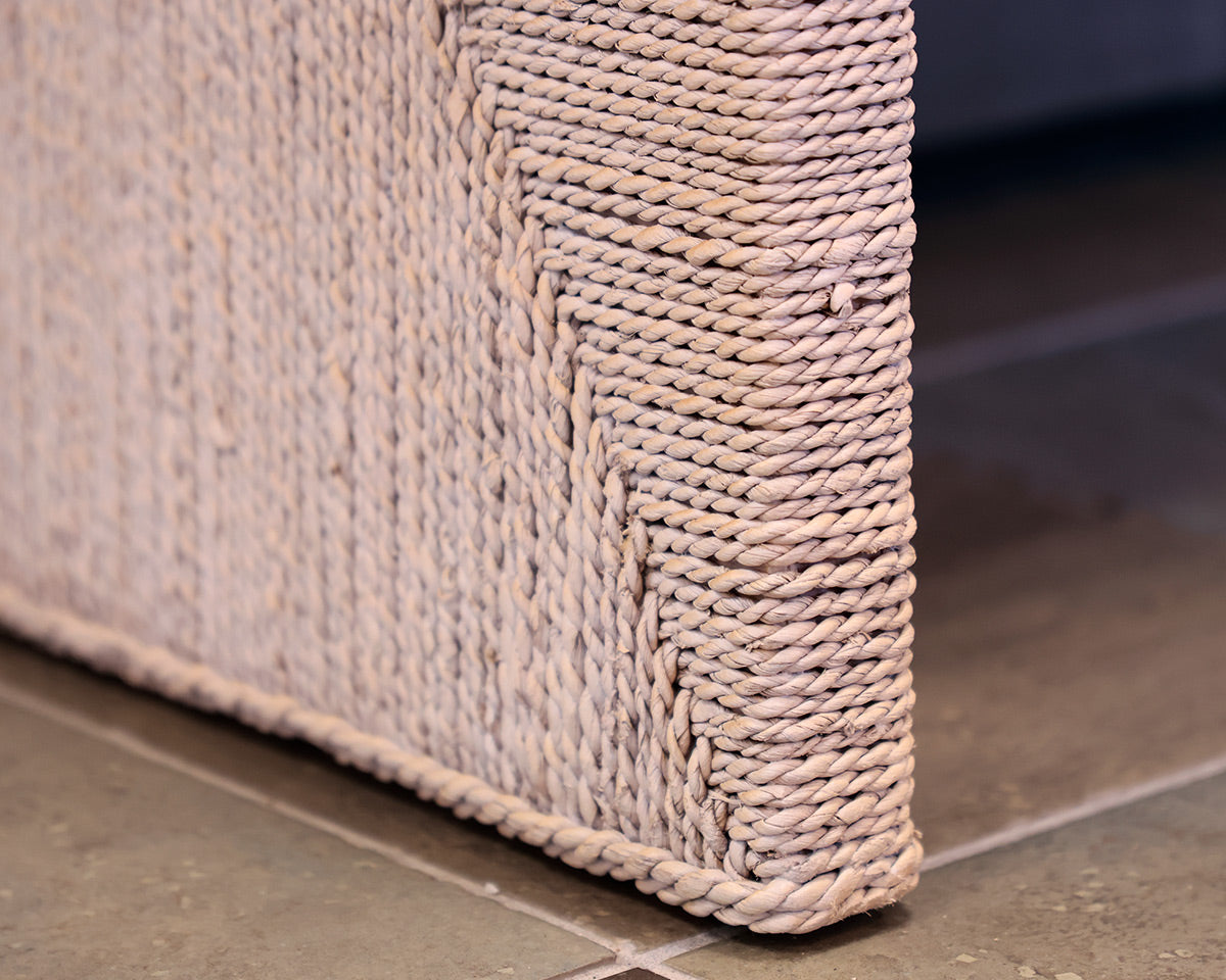 'Abaca' Rattan Wrapped Console Table