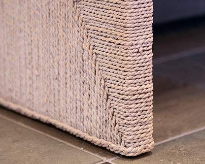 'Abaca' Rattan Wrapped Console Table