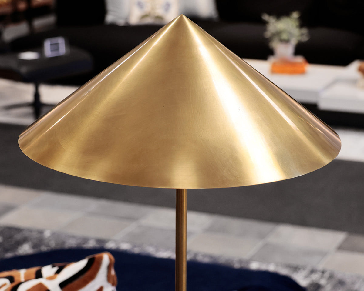 "Orsay" Brass Floor Lamp