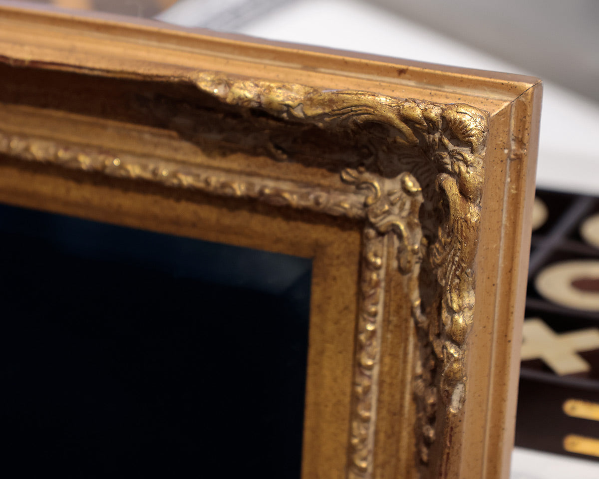Baroque Style Gold Rectangular Mirror