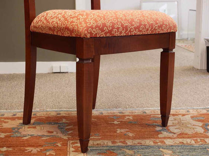 Saloom Cherry Oval  Dining Table with 6 Chairs