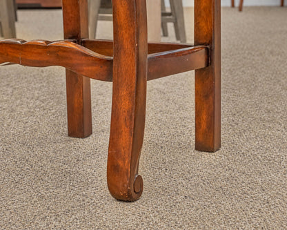 Set of Four Vintage Spanish Colonial Bar Stools